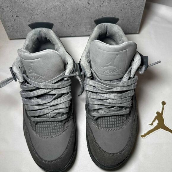 Size 5.5 - Nike Air Jordan 4 Retro SE GS Wet Cement Men's Shoes Ships Now - Picture 4 of 10